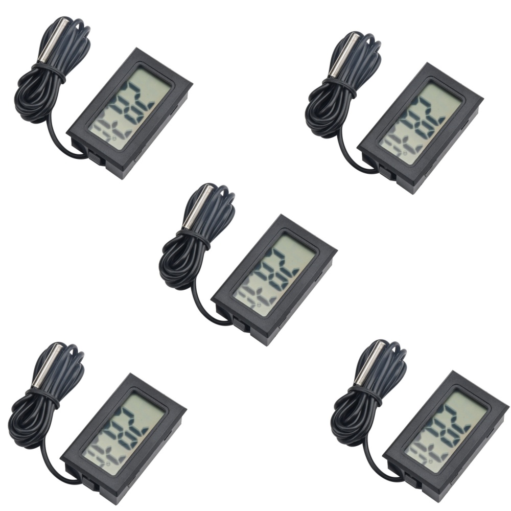 Battery Monitor Coulometer - Mini thermomètre numérique LCD FY-10, capteur