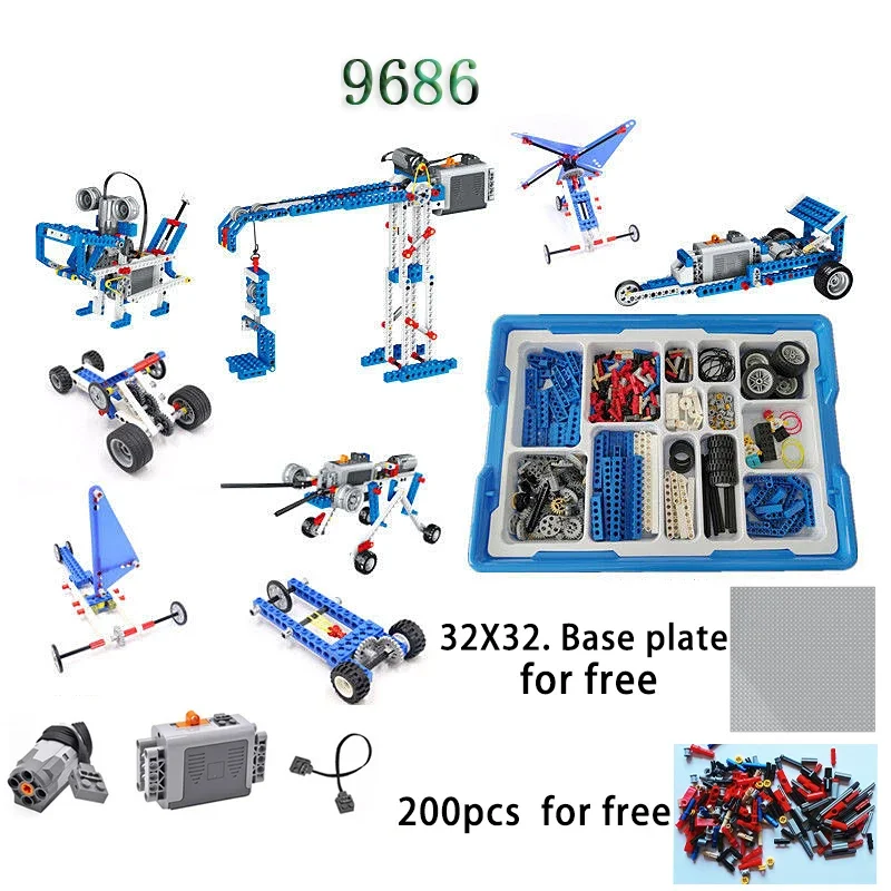 Renewable Energy Lego - 9686 pièces de haute technologie pièces