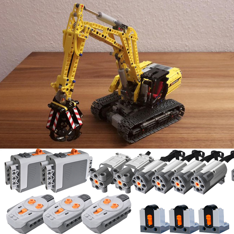 Renewable Energy Lego - Nouvelle pelle technique Version RC complète
