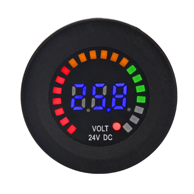 Battery Monitor Coulometer - Voltmètre 24V 12V DC, affichage numérique
