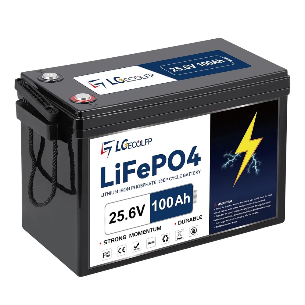 Lithium Battery 100Ah - Batterie au lithium LiFePO4 24V 100Ah,