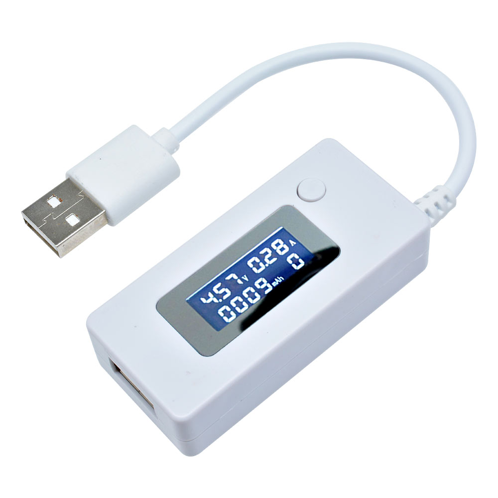 Battery Monitor Coulometer - LCD Micro USB chargeur capacité de