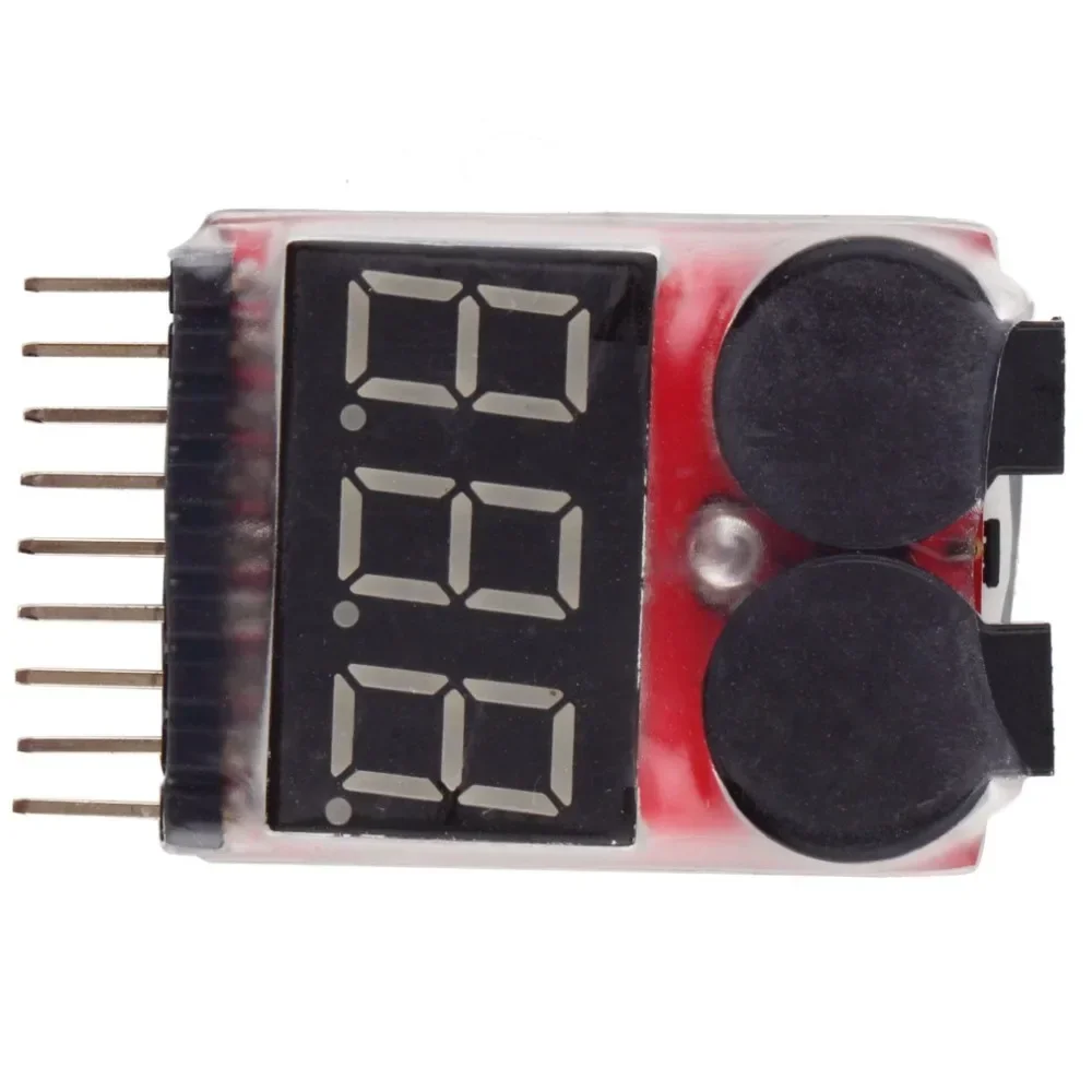 Battery Monitor Coulometer - 1/2/5 pièces RC affichage de tension