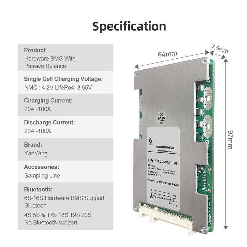 VEFEPO4-Carte de protection de - Lithium Battery 100Ah avis et prix