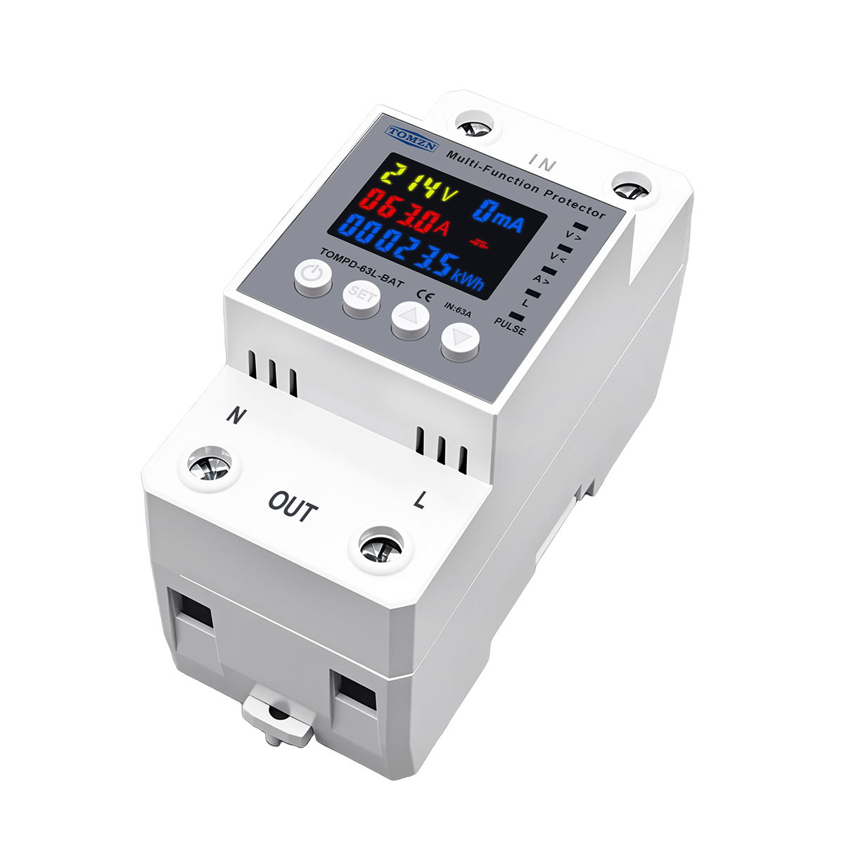 TOMZN 63A Protecteur de tensio - Battery Monitor Coulometer avis et prix